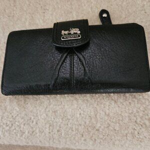 Coach Black Wallet